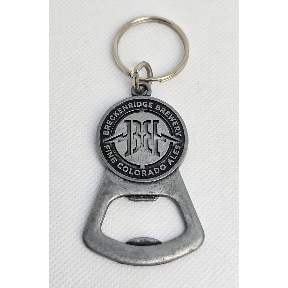Breckenridge Brewery Bottle Opener Keychain Key Ring Beer Ale Colorado Craft 05